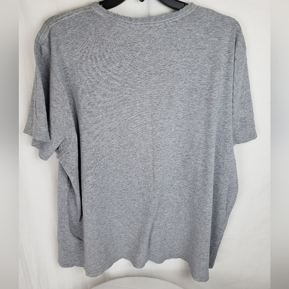 Life is Good Gray "Spread Good Vibes" T-shirt with Distressed Collar Sz 2XL - Picture 4 of 9